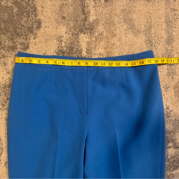 Kasper Petite Blue and Black Women's Pantsuit - Picture 7 of 8